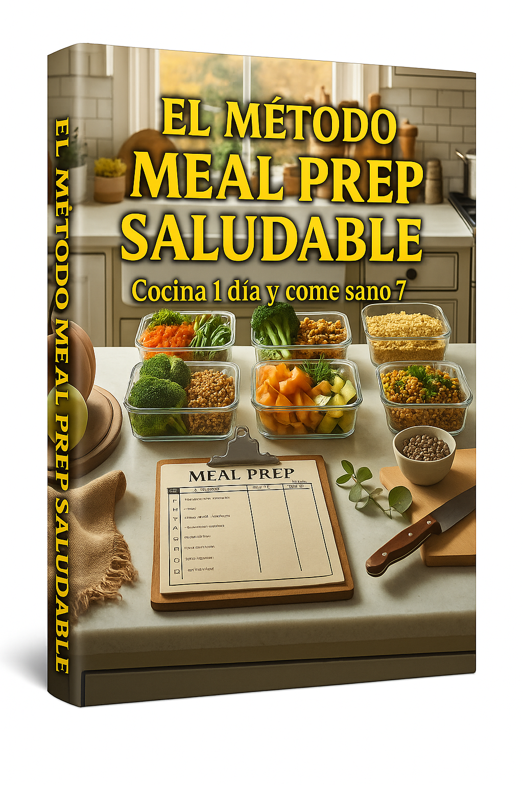 El Método Meal Prep Saludable, Cocina 1 Día Come Sano 7